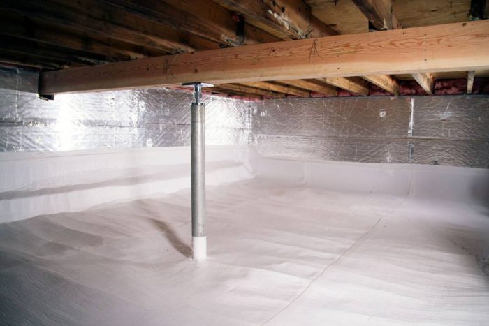 Crawl Space Encapsulation Systems - The Dry Tech